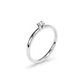 Niessing Amatis Fine Ring - N381964-0.08ct (08ct-gloss-pt) aus Platin mit Diamant