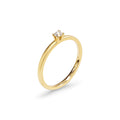 Niessing Amatis Fine Ring - N381964-0.08ct (08ct-satin-cy) mit Diamant