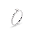 Niessing Amatis Fine Ring - N381964-0.14ct (14ct-satin-pt) aus Platin mit Diamant
