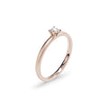 Niessing Amatis Fine Ring - N381964-0.14ct (14ct-satin-rw) mit Diamant