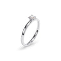 Niessing Amatis Fine Ring - N381964-0.18ct (18ct-gloss-pt) aus Platin mit Diamant