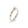 Niessing Amatis Fine Ring - N381964-0.18ct (18ct-gloss-rw) mit Diamant