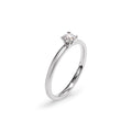 Niessing Amatis Fine Ring - N381964-0.18ct (18ct-satin-pt) aus Platin mit Diamant