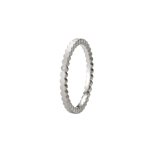 Niessing Architecture Line Ring (N351530-1br-fg) mit Diamant