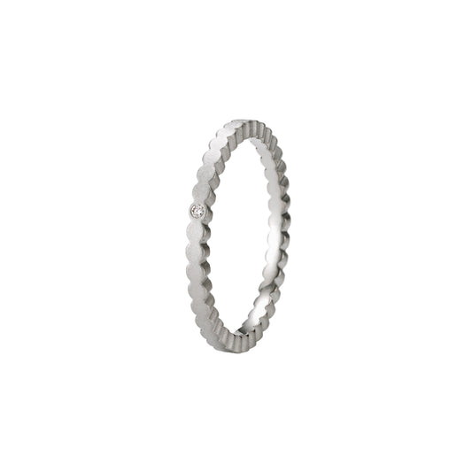 Niessing Architecture Line Ring (N351530-1br-fg) mit Diamant