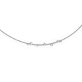 Niessing Artist Anhänger für 1,2 mm Schnur (N353907-43mm-7br-pt) aus Platin mit Diamant