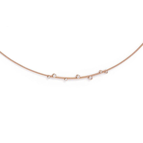 Niessing Artist Anhänger für 1,2 mm Schnur (N353907-43mm-7br-rw) mit Diamant