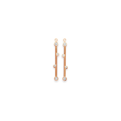 Niessing Artist Ohrschmuck Linie (N374914-cr) mit Diamant