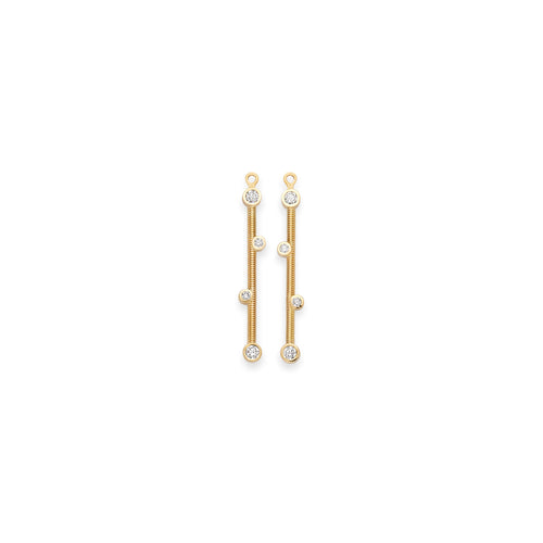 Niessing Artist Ohrschmuck Linie (N374914-cy) mit Diamant