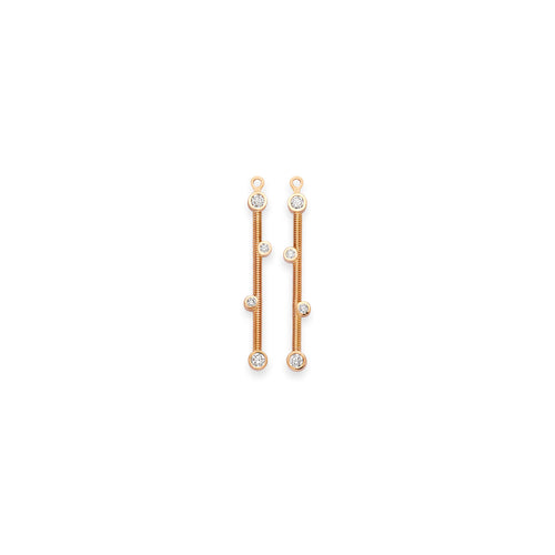 Niessing Artist Ohrschmuck Linie (N374914-fr) mit Diamant
