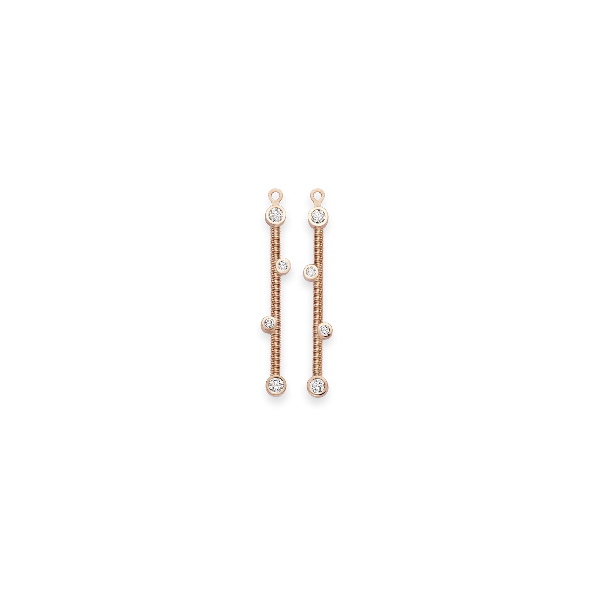 Niessing Artist Ohrschmuck Linie (N374914-rw) mit Diamant