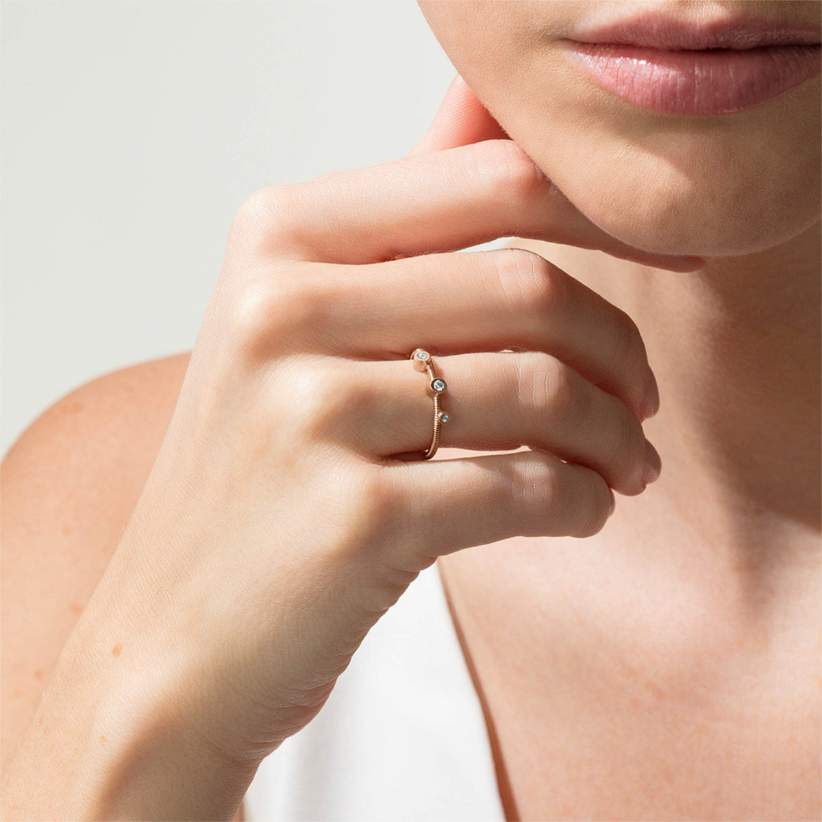 Niessing Artist Ring (N361903-cr) mit Diamant