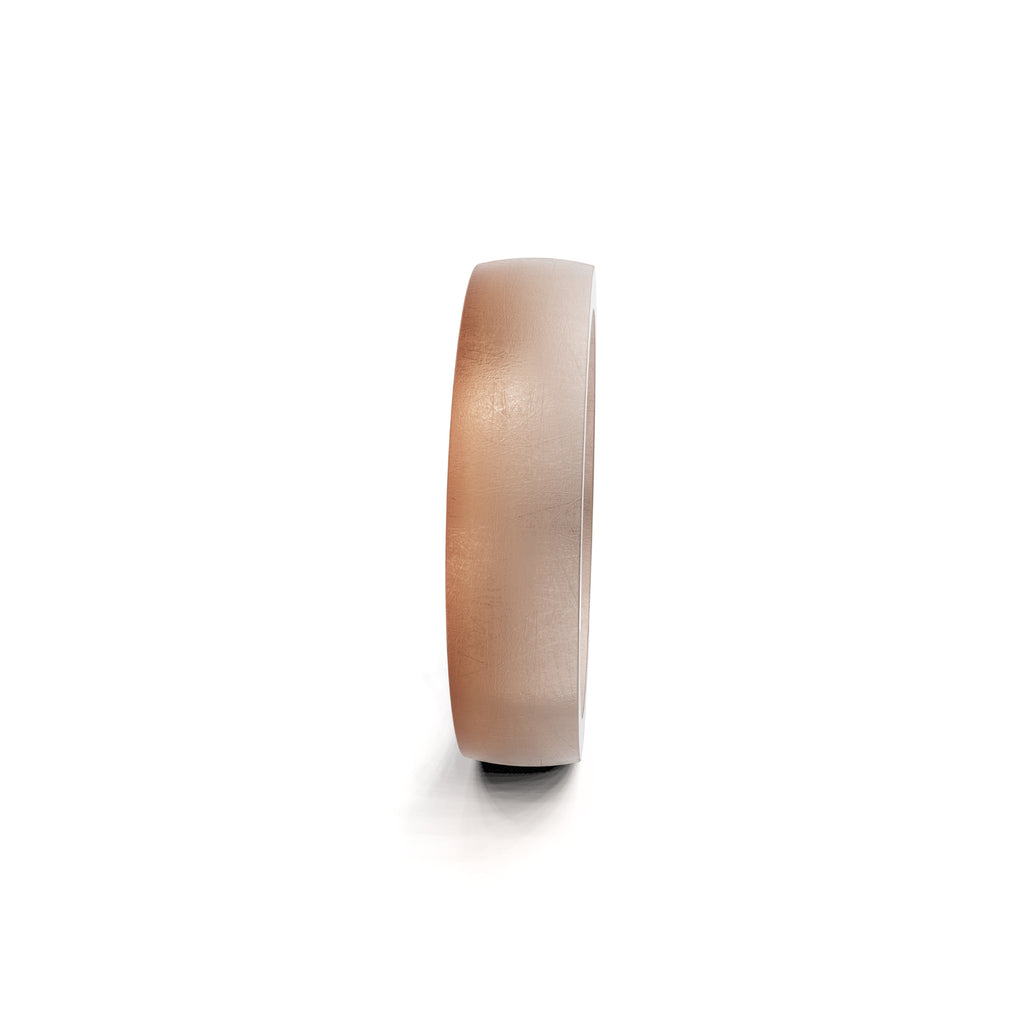 Niessing Aura® Tonneau Trauring (N331531-5mm-fg-cr)