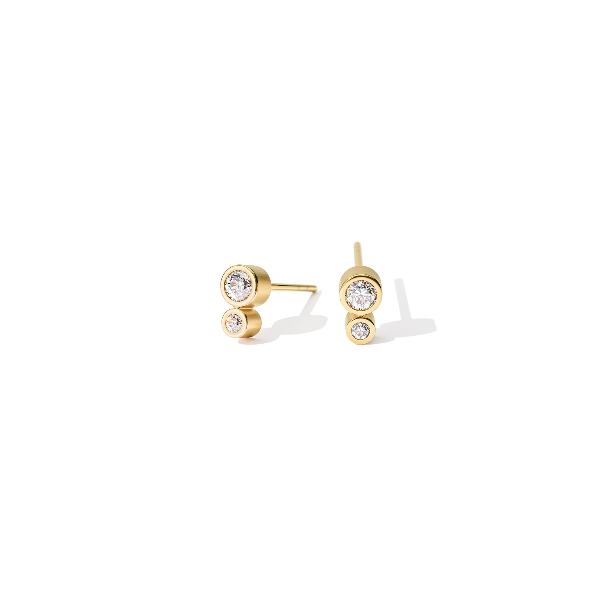 Niessing Brillantohrstecker Duett (N384902-cy) mit Diamant