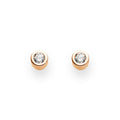 Niessing Brillantohrstecker - N364902-2mm-0.01ct (01ct-cr) mit Diamant