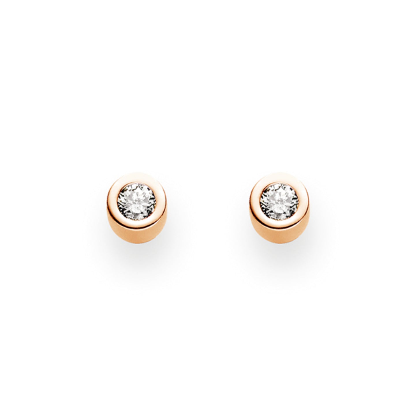 Niessing Brillantohrstecker - N364902-2mm-0.01ct (01ct-cr) mit Diamant