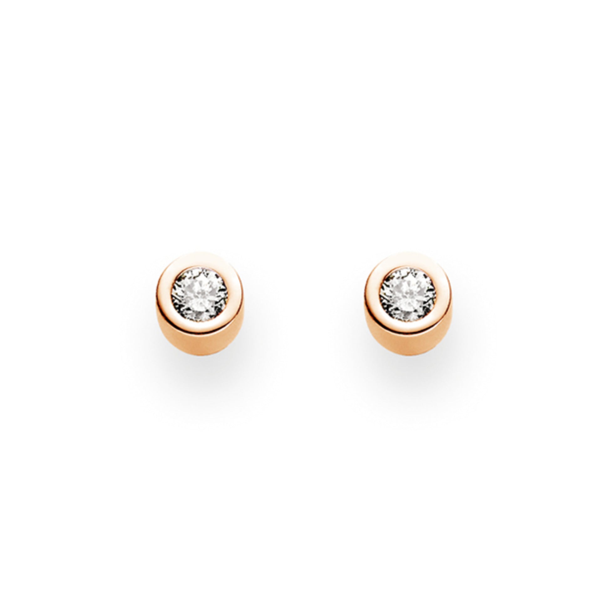 Niessing Brillantohrstecker - N364902-2mm-0.01ct (01ct-cr) mit Diamant