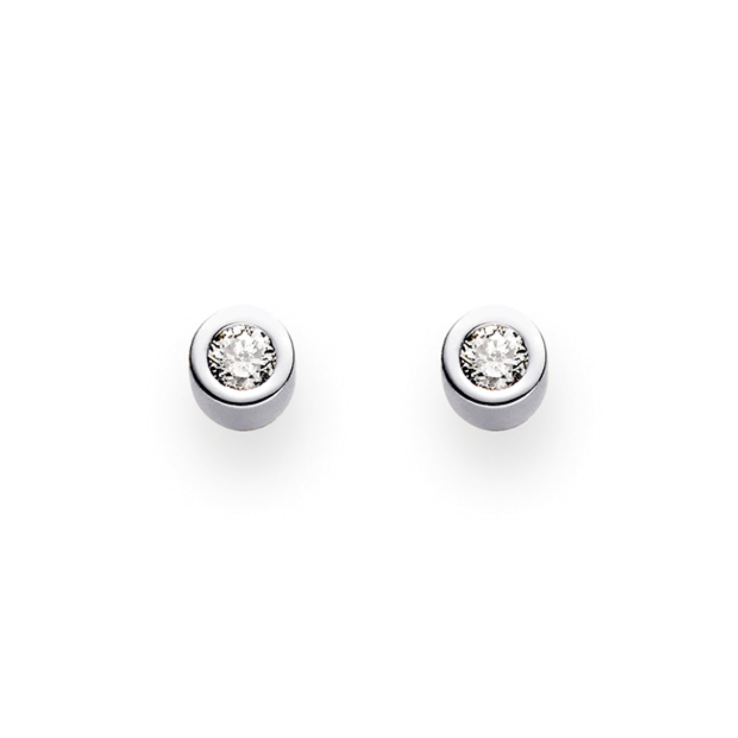 Brillantohrstecker , Platin • Diamant von Niessing (N364902-2mm-0.01ct-pt)