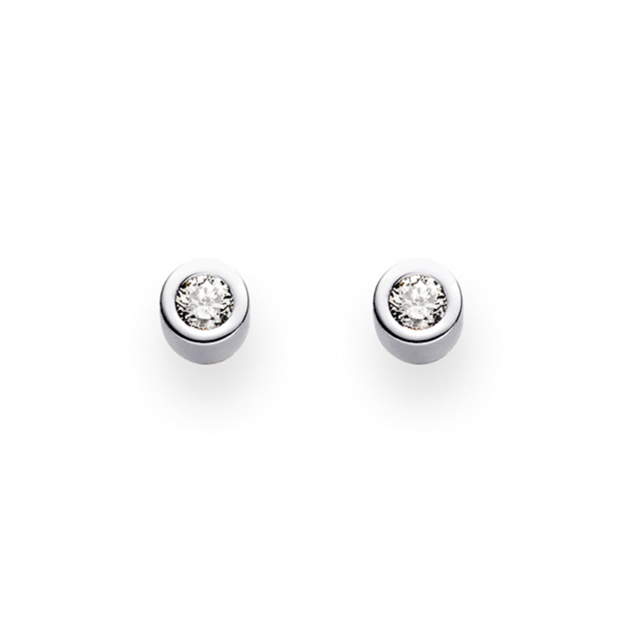 Niessing Brillantohrstecker - N364902-2mm-0.01ct (01ct-pt) aus Platin mit Diamant