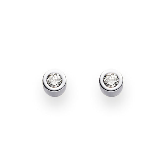 Brillantohrstecker , Platin • Diamant von Niessing (N364902-2mm-0.01ct-pt)