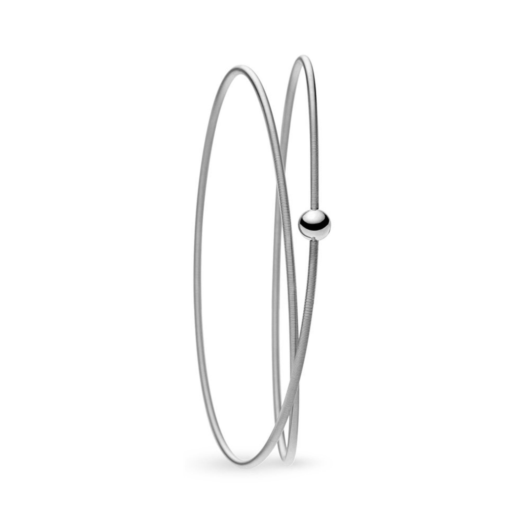 Niessing Colette Armreif 2-fach (N273102-KU-pt) aus Platin