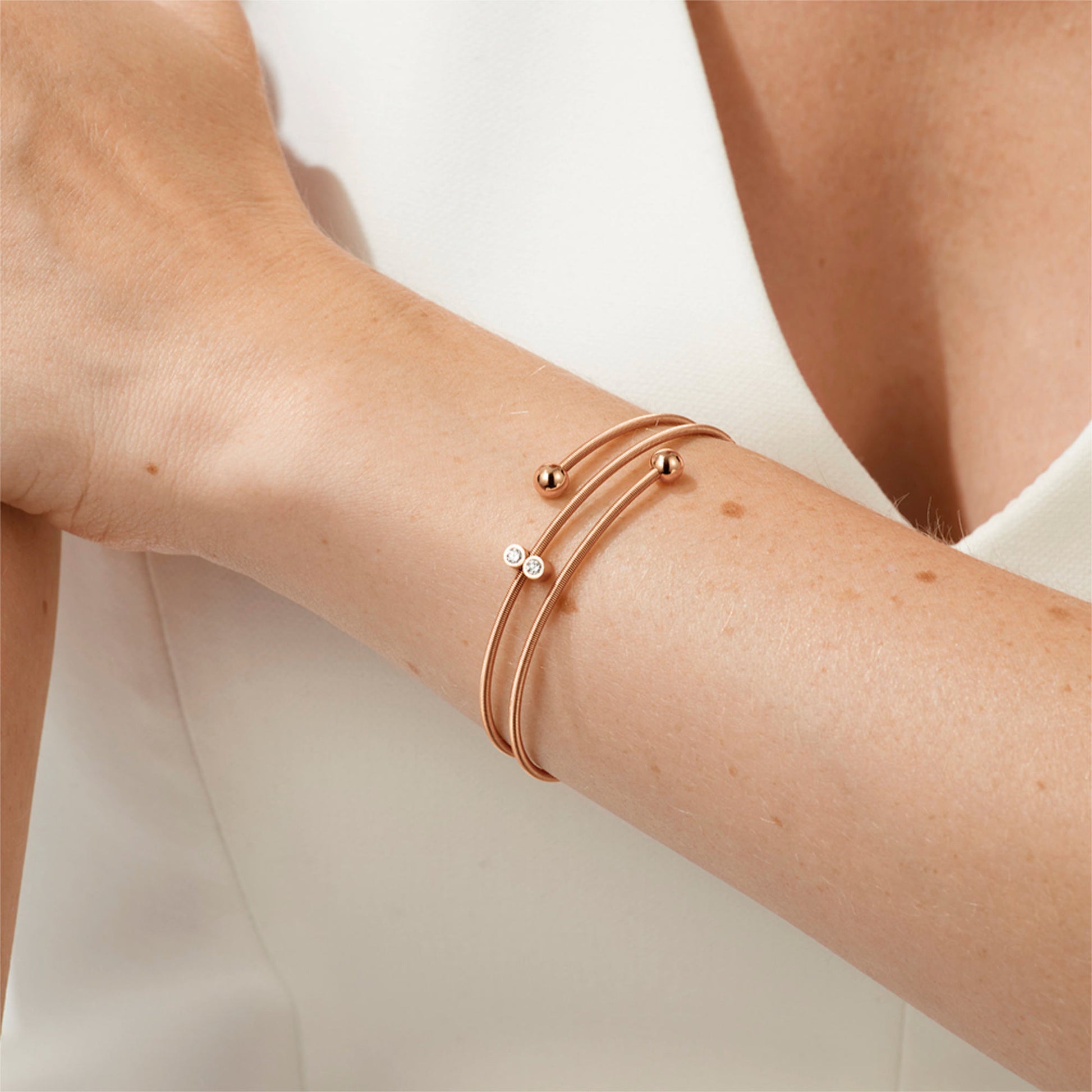 Niessing Colette C Architecture Anhänger (N372929-cr) mit Diamant