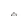 Niessing Colette C Architecture Anhänger (N372930-pt) aus Platin mit Diamant