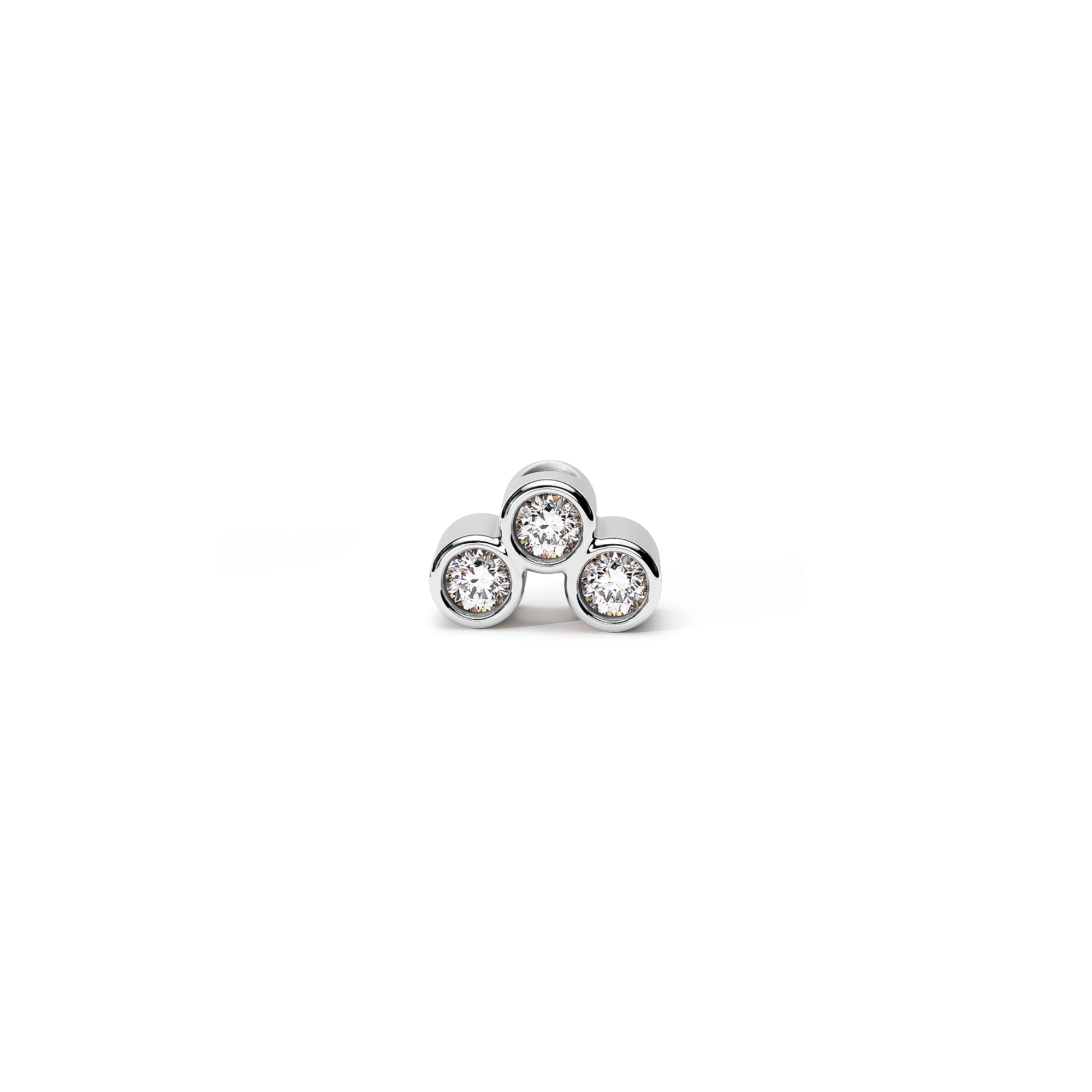 Niessing Colette C Architecture Anhänger (N372930-pt) aus Platin mit Diamant