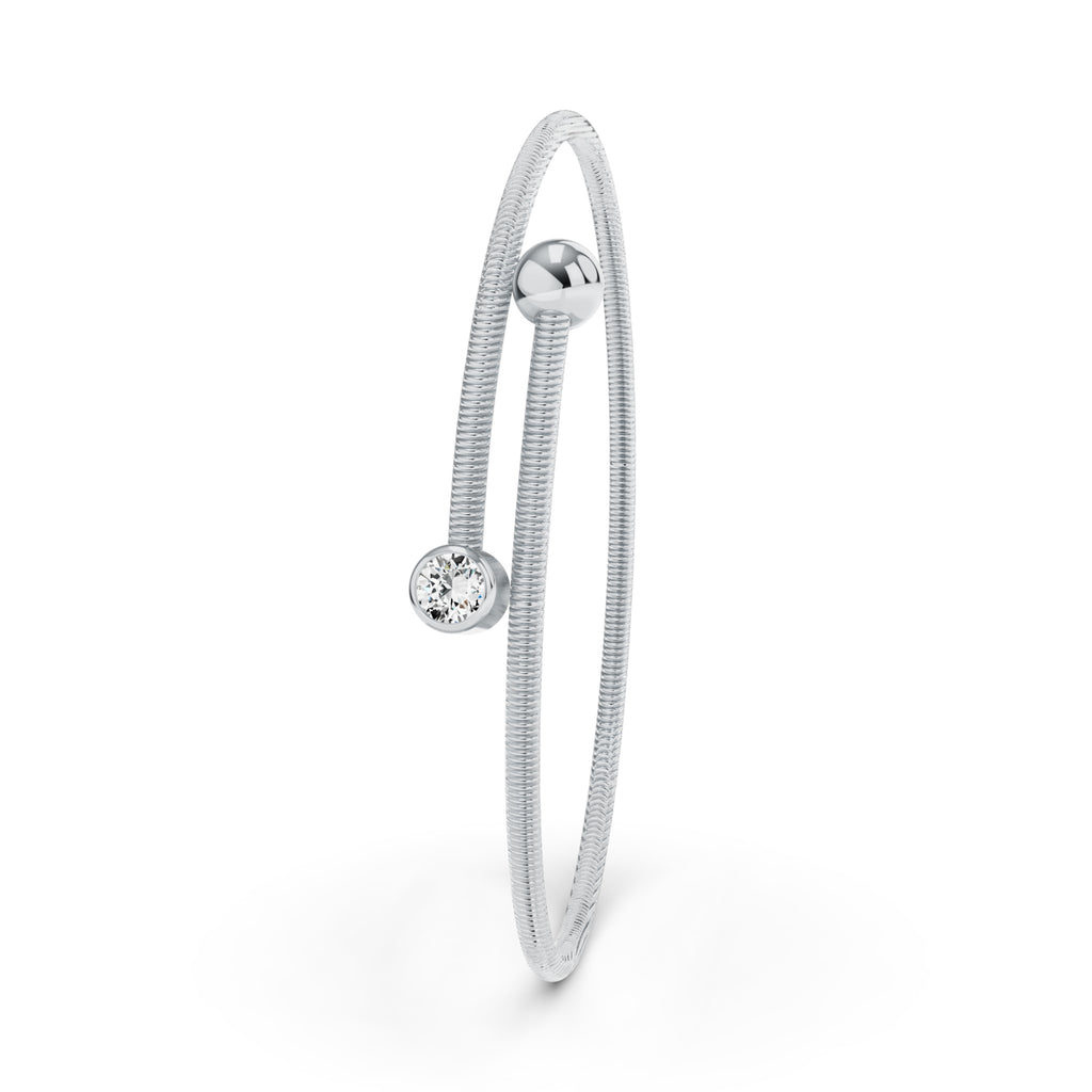 Niessing Colette C Diamond Amreif (N422901-50mm-pt) aus Platin mit Diamant