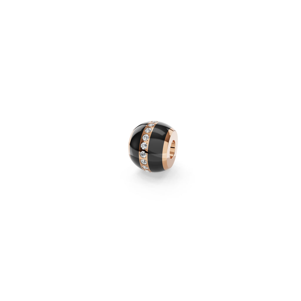 Niessing Colette C Diamond Setario Hold Anhänger (N422986-black-cr) mit Diamant und Emaille
