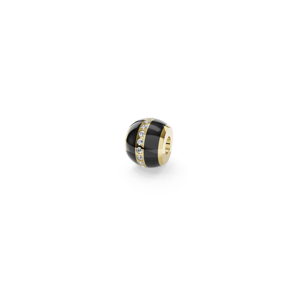 Niessing Colette C Diamond Setario Hold Anhänger (N422986-black-cy) mit Diamant und Emaille
