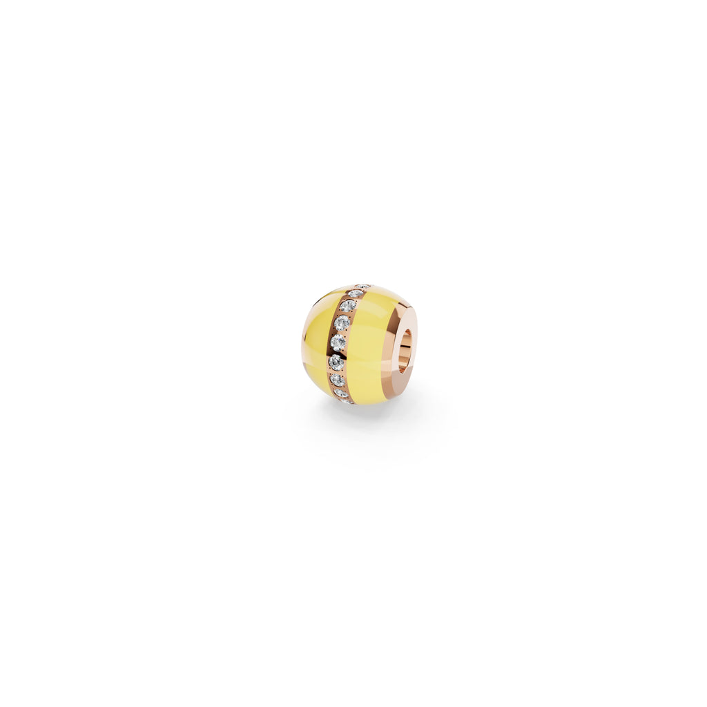 Niessing Colette C Diamond Setario Hold Anhänger (N422986-canary-cr) mit Diamant und Emaille