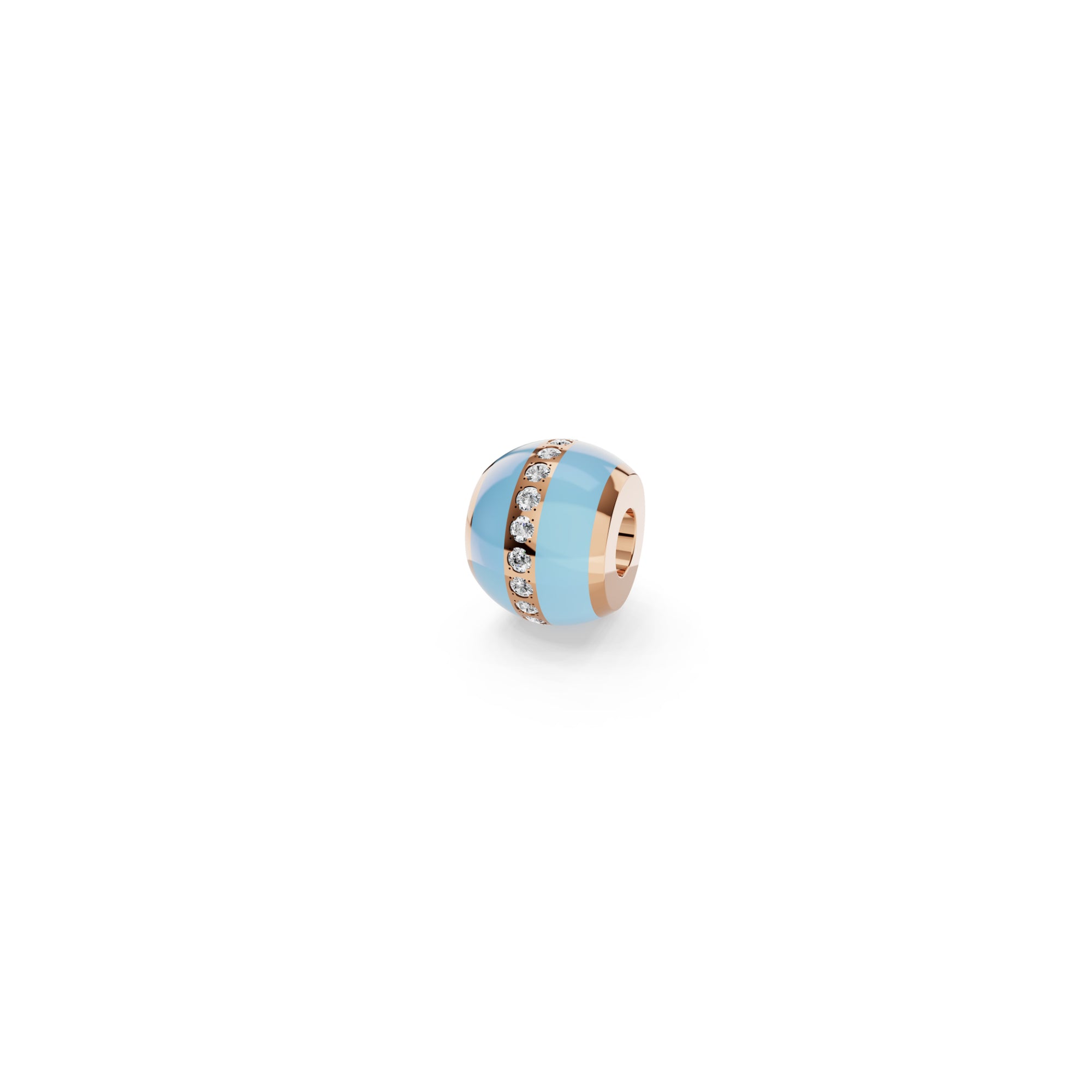 Niessing Colette C Diamond Setario Hold Anhänger (N422986-ice-blue-cr) mit Diamant und Emaille