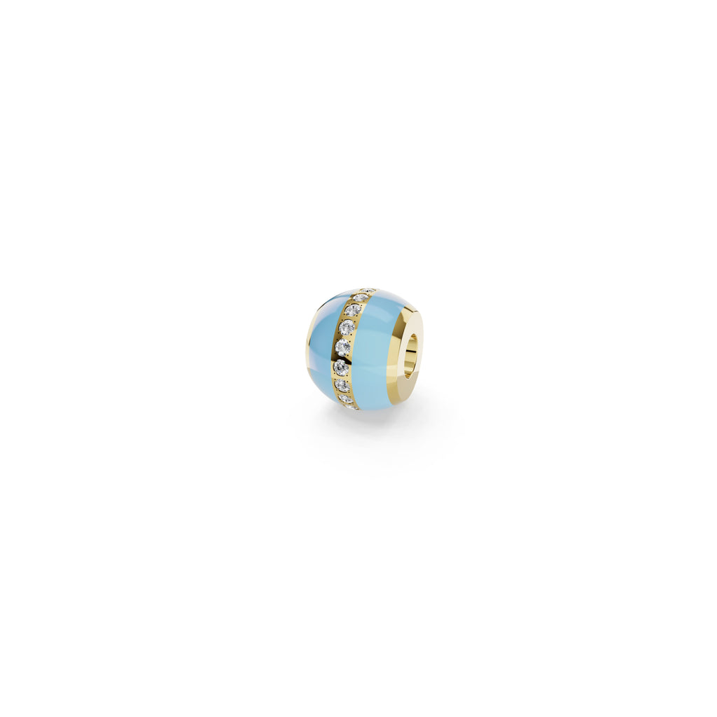 Niessing Colette C Diamond Setario Hold Anhänger (N422986-ice-blue-cy) mit Diamant und Emaille