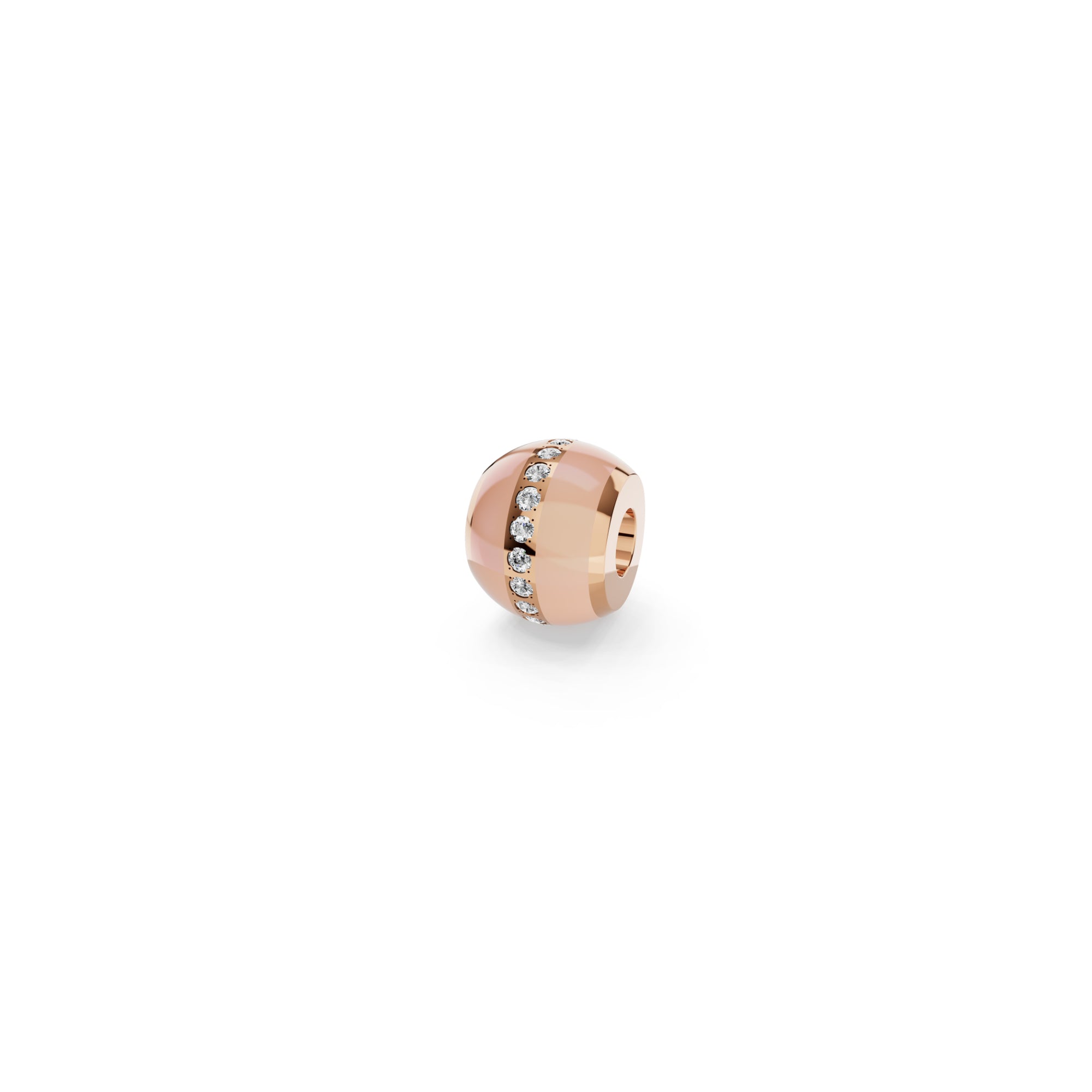Niessing Colette C Diamond Setario Hold Anhänger (N422986-powder-cr) mit Diamant und Emaille