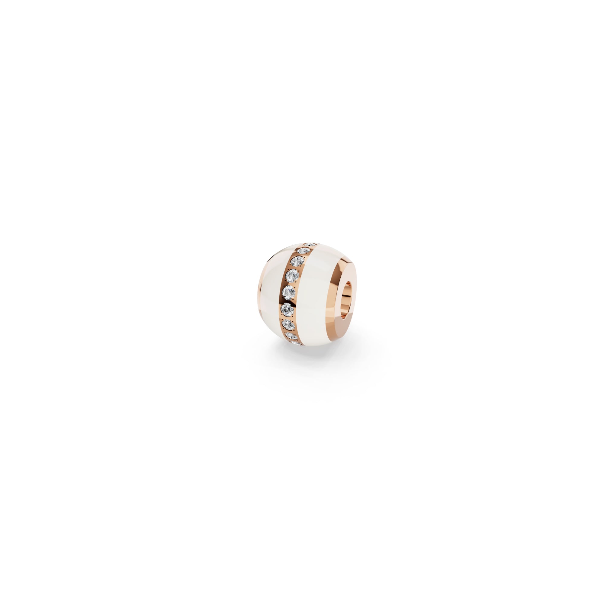 Niessing Colette C Diamond Setario Hold Anhänger (N422986-white-cr) mit Diamant und Emaille