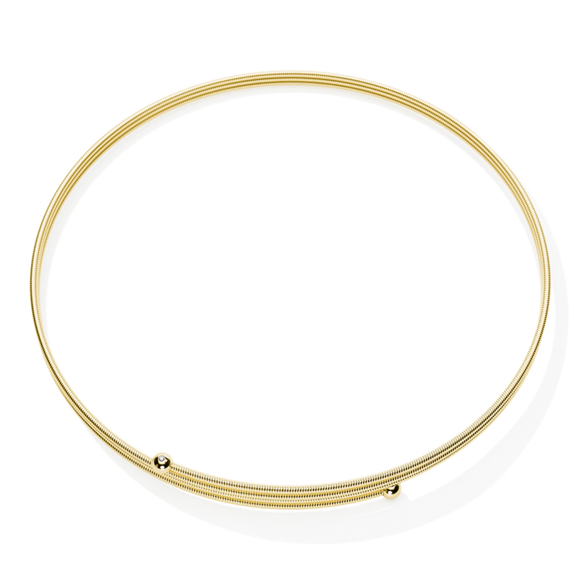 Niessing Colette C Embrace Collier 3-fach (N373923-145mm-1br-cy) mit Diamant
