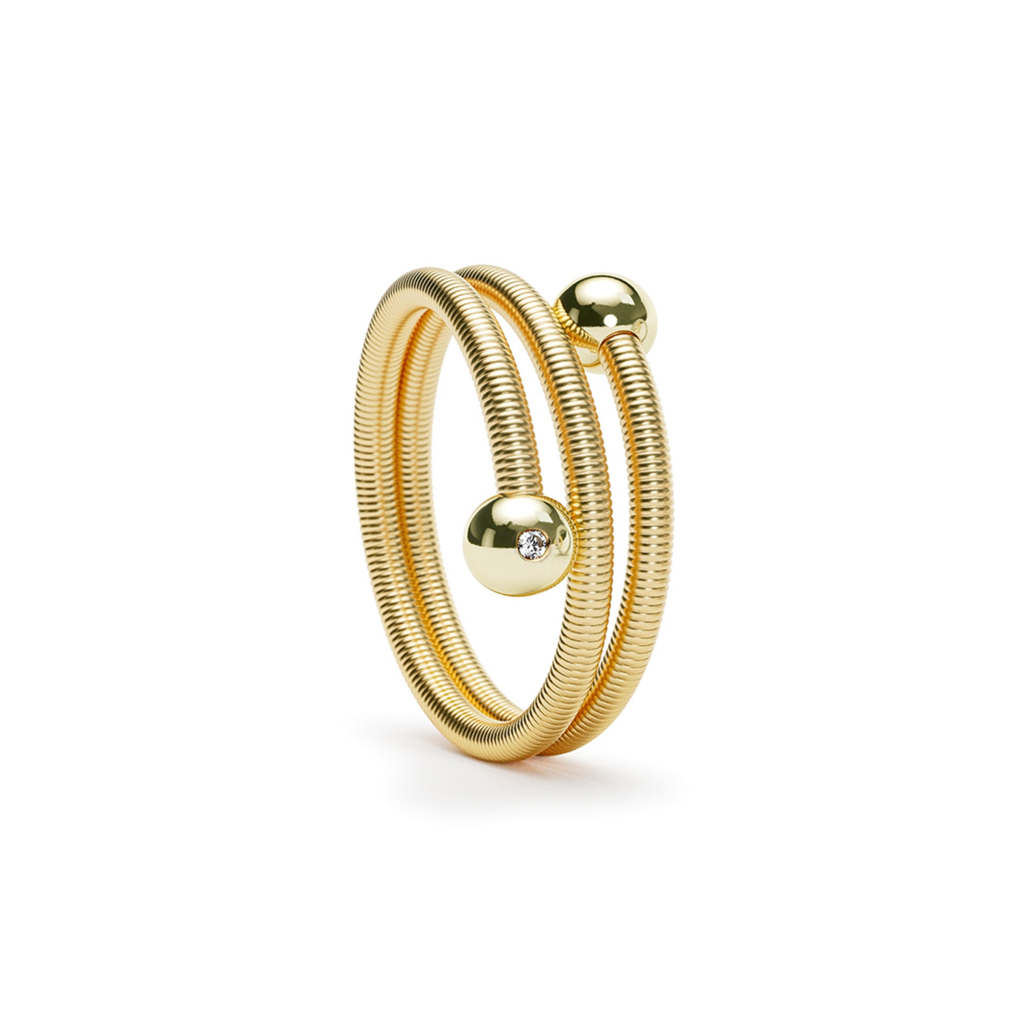 Niessing Colette C Embrace Ring 2-fach (N371522-1br-cy) mit Diamant
