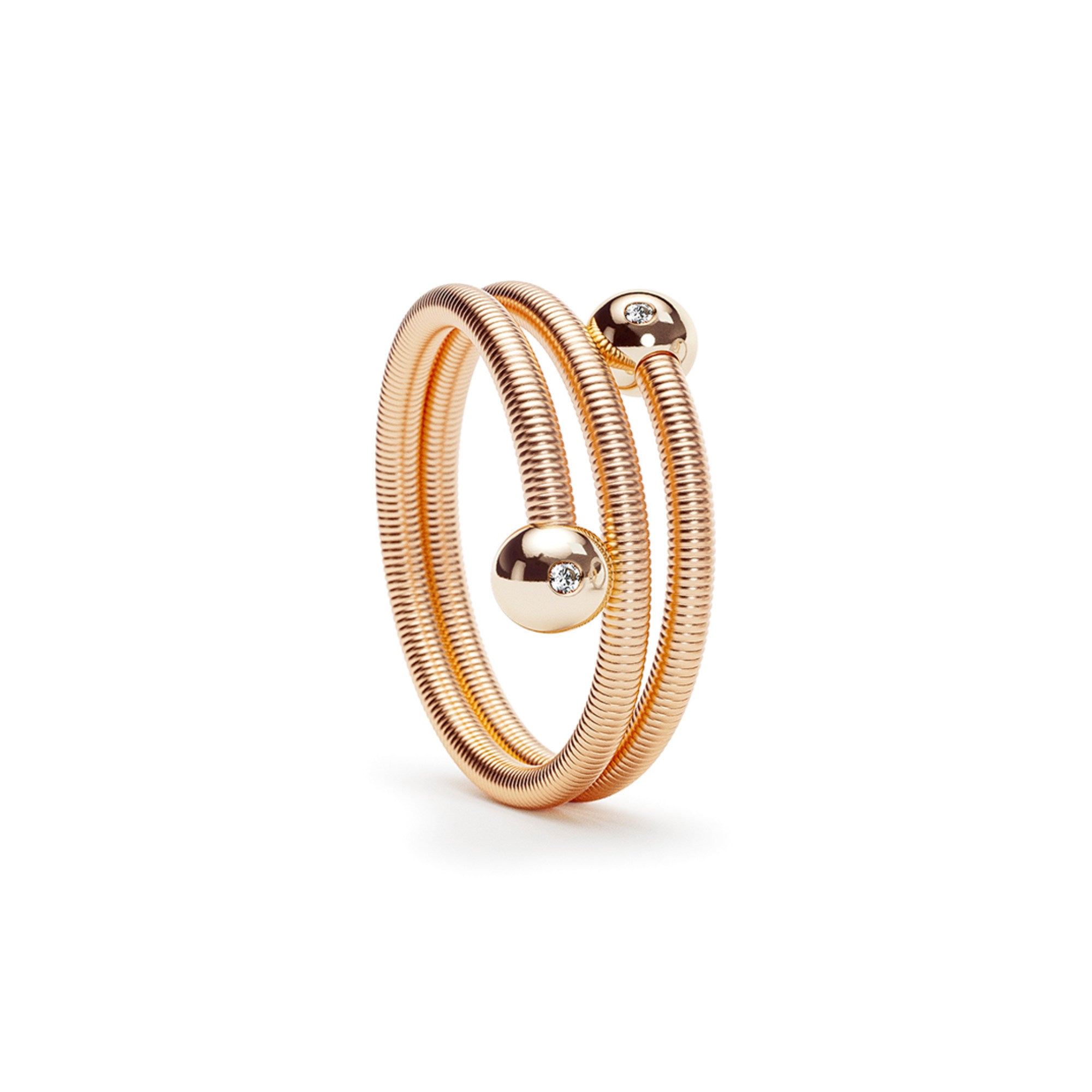 Niessing Colette C Embrace Ring 2-fach (N371522-2br-cr) mit Diamant