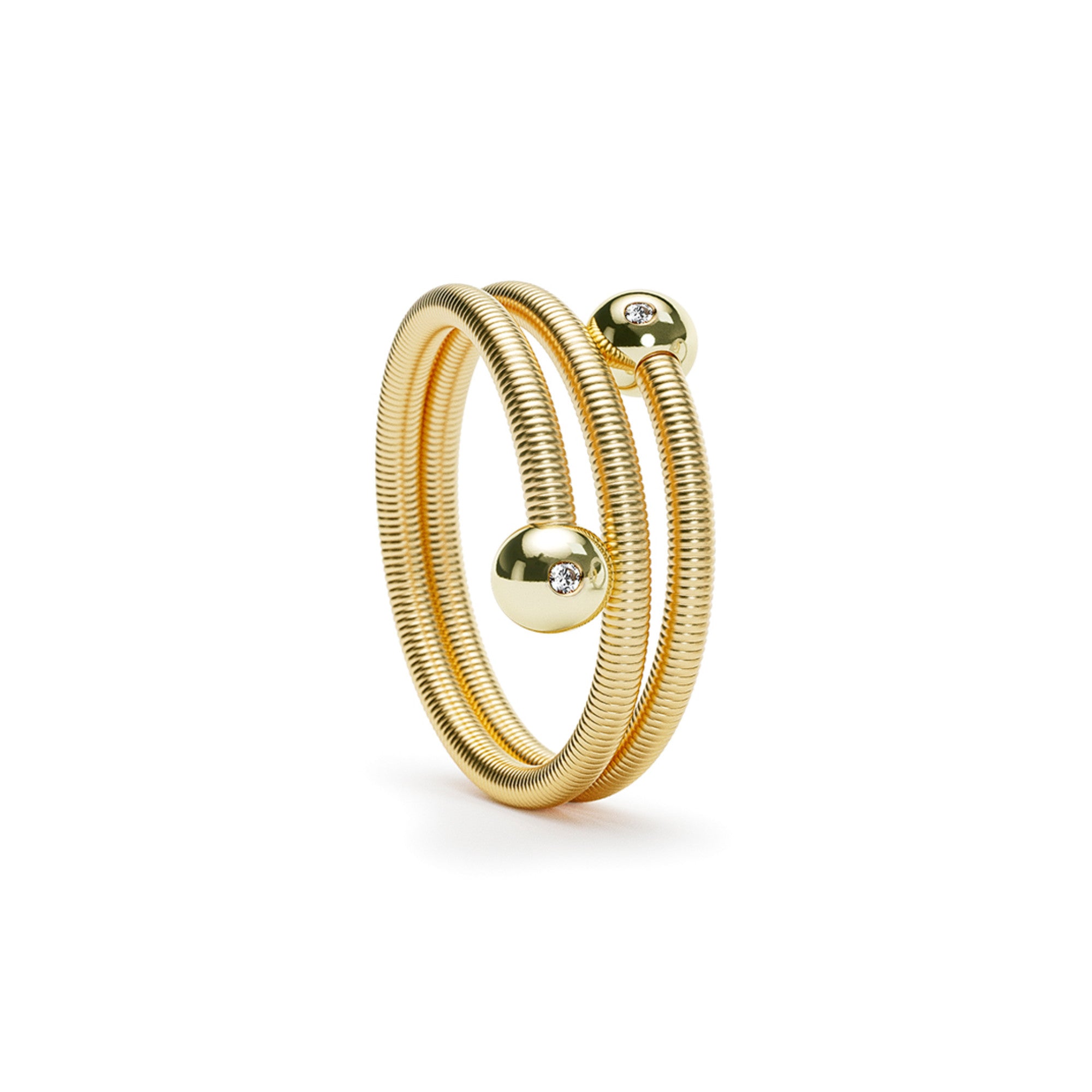Niessing Colette C Embrace Ring 2-fach (N371522-2br-cy) mit Diamant