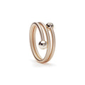 Niessing Colette C Embrace Ring 2-fach (N371522-2br-rw) mit Diamant