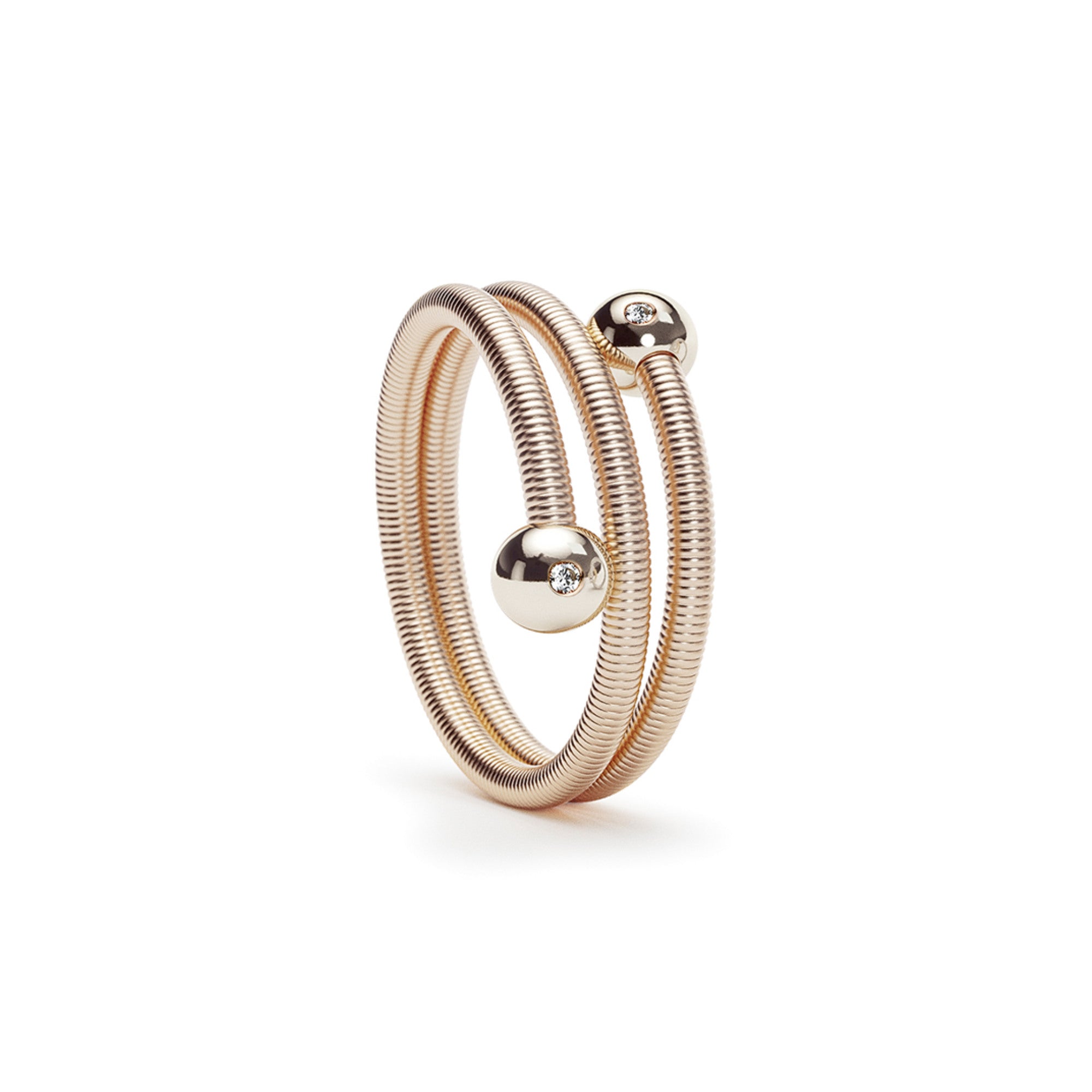 Niessing Colette C Embrace Ring 2-fach (N371522-2br-rw) mit Diamant