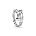 Niessing Colette C Embrace Ring 2-fach (N371522-pt) aus Platin