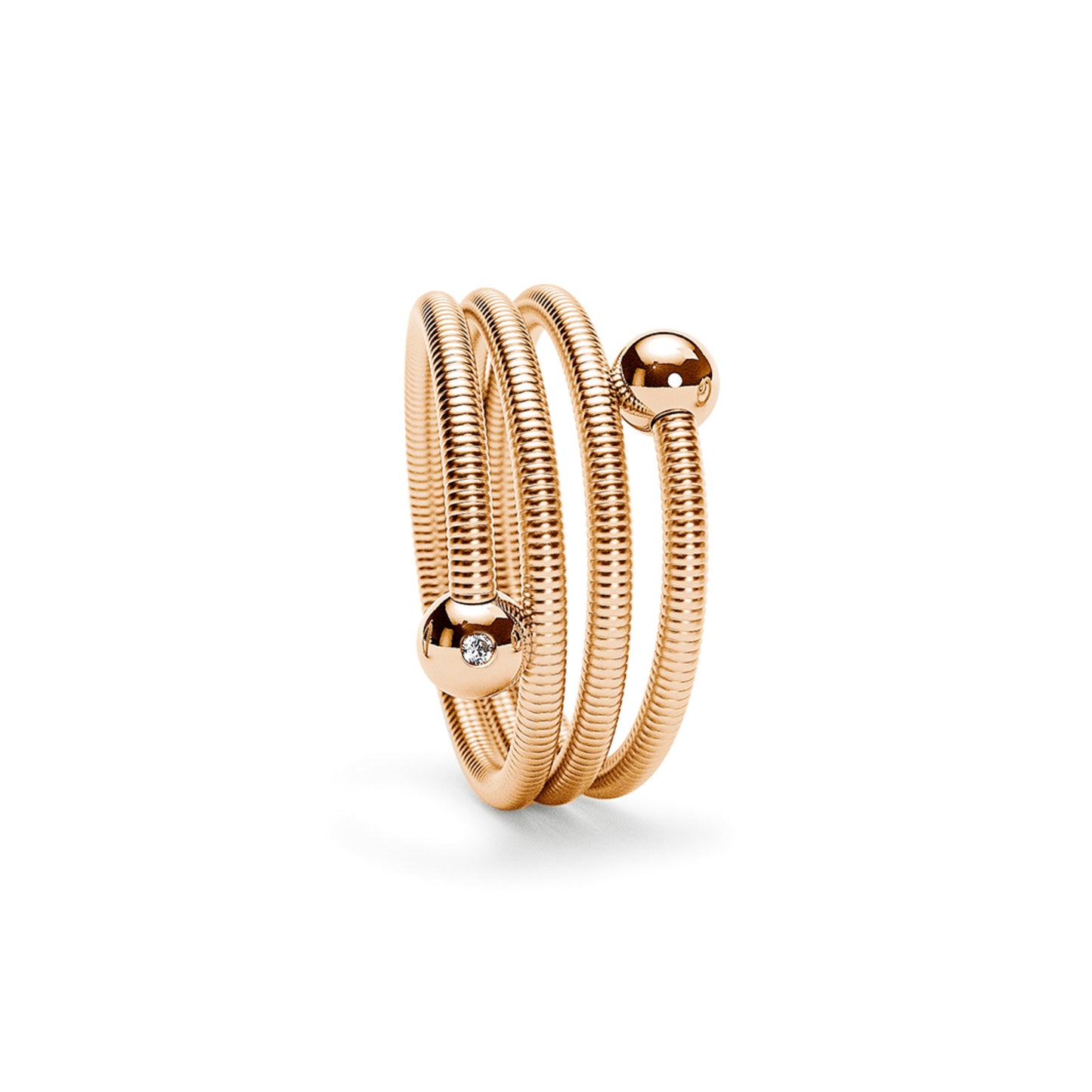 Niessing Colette C Embrace Ring 3-fach (N371523-1br-cr) mit Diamant