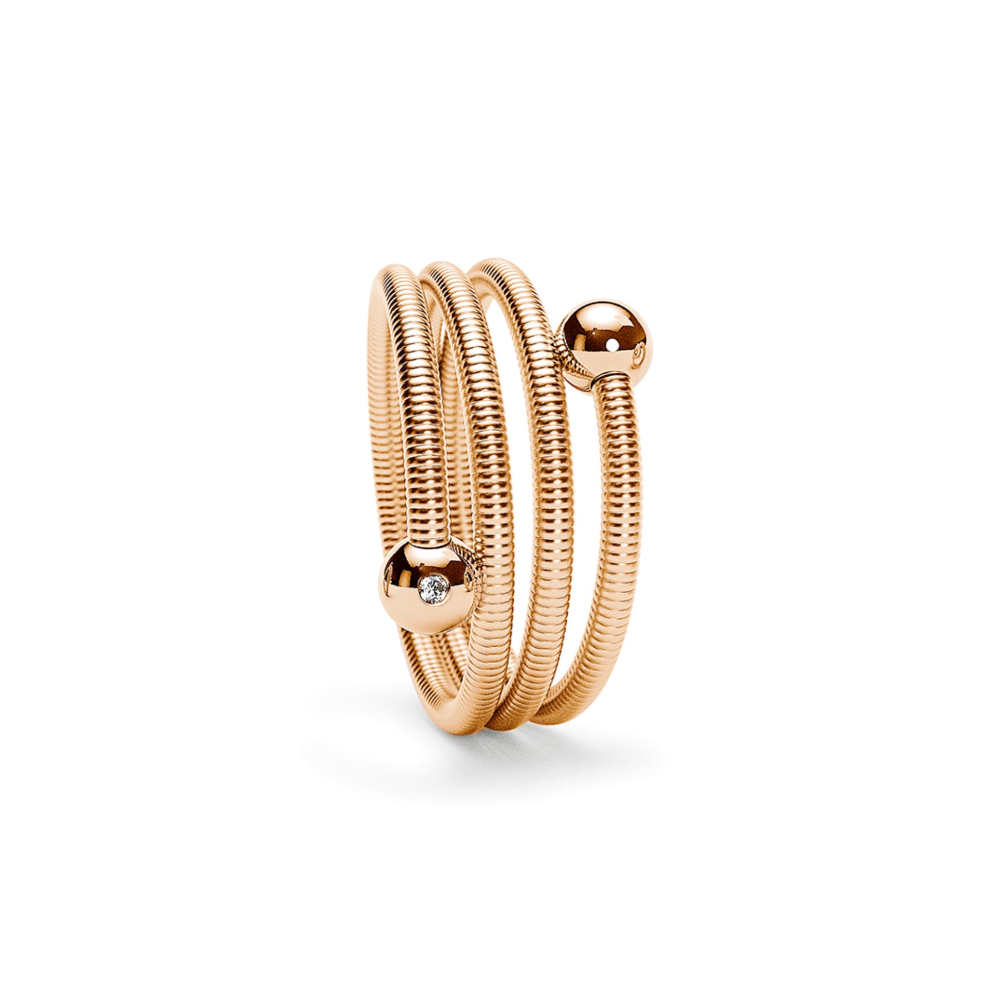 Niessing Colette C Embrace Ring 3-fach (N371523-1br-cr) mit Diamant