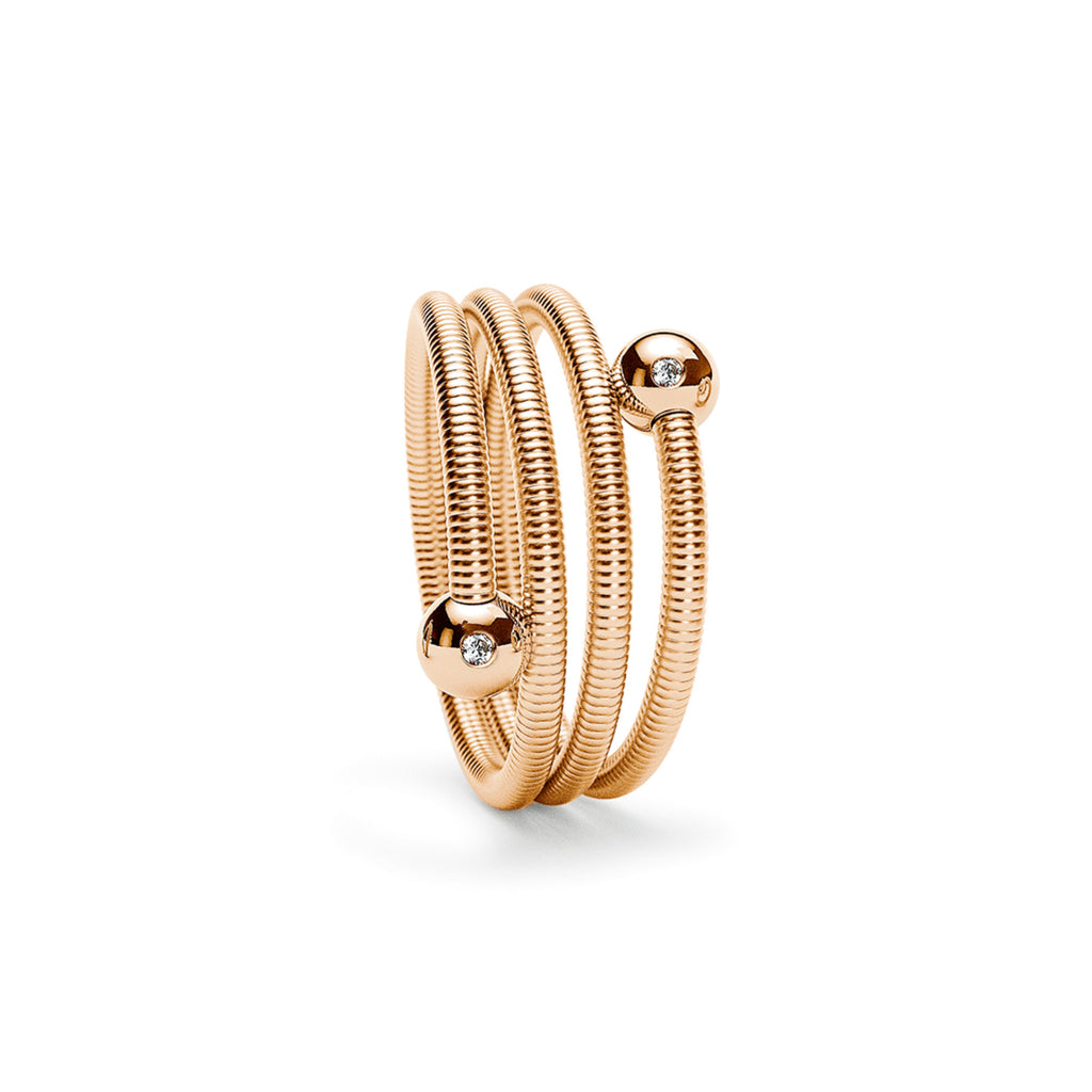 Niessing Colette C Embrace Ring 3-fach (N371523-2br-cr) mit Diamant
