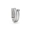 Niessing Colette C Embrace Ring 3-fach (N371523-2br-pt) aus Platin mit Diamant