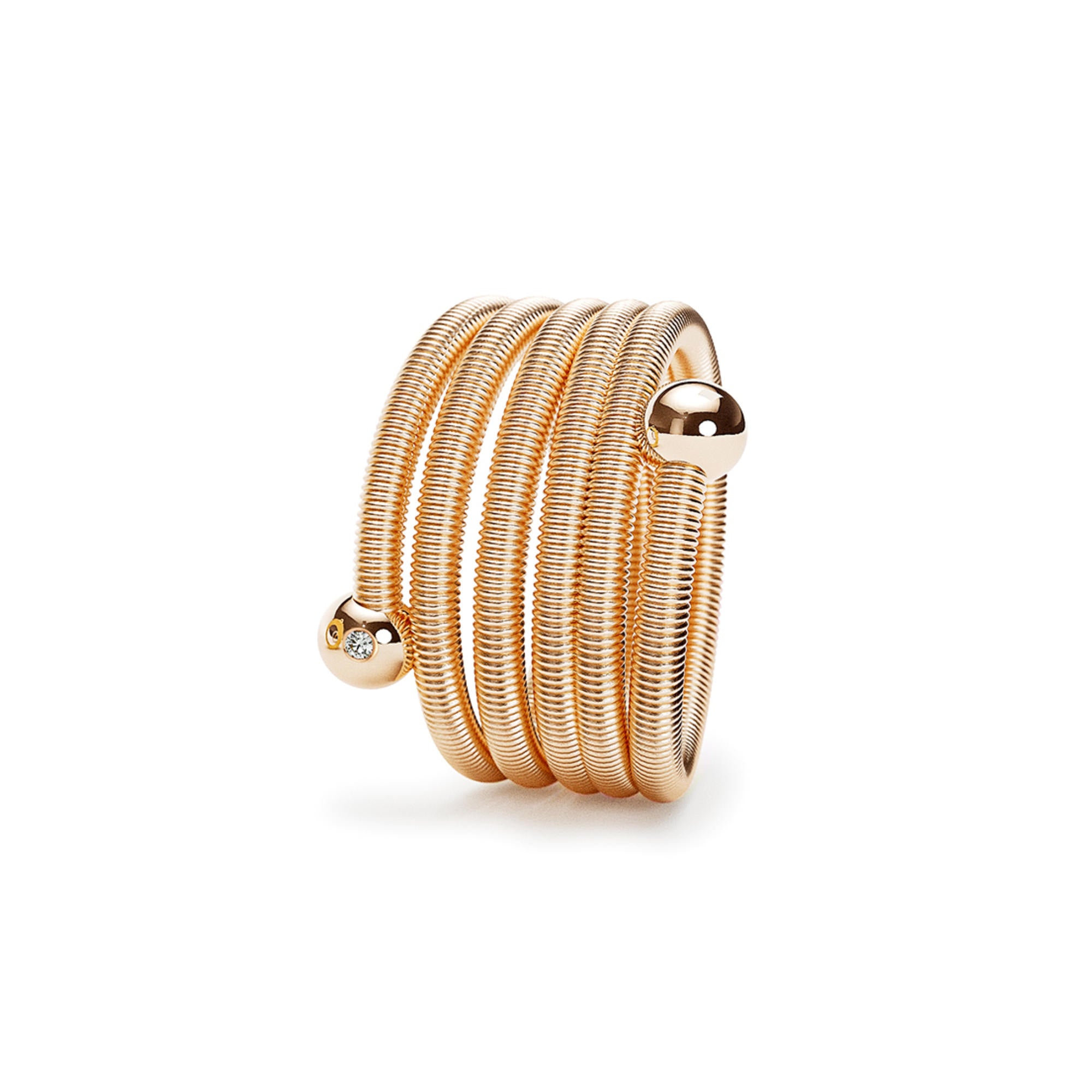 Niessing Colette C Embrace Ring 5-fach (N371525-1br-cr) mit Diamant