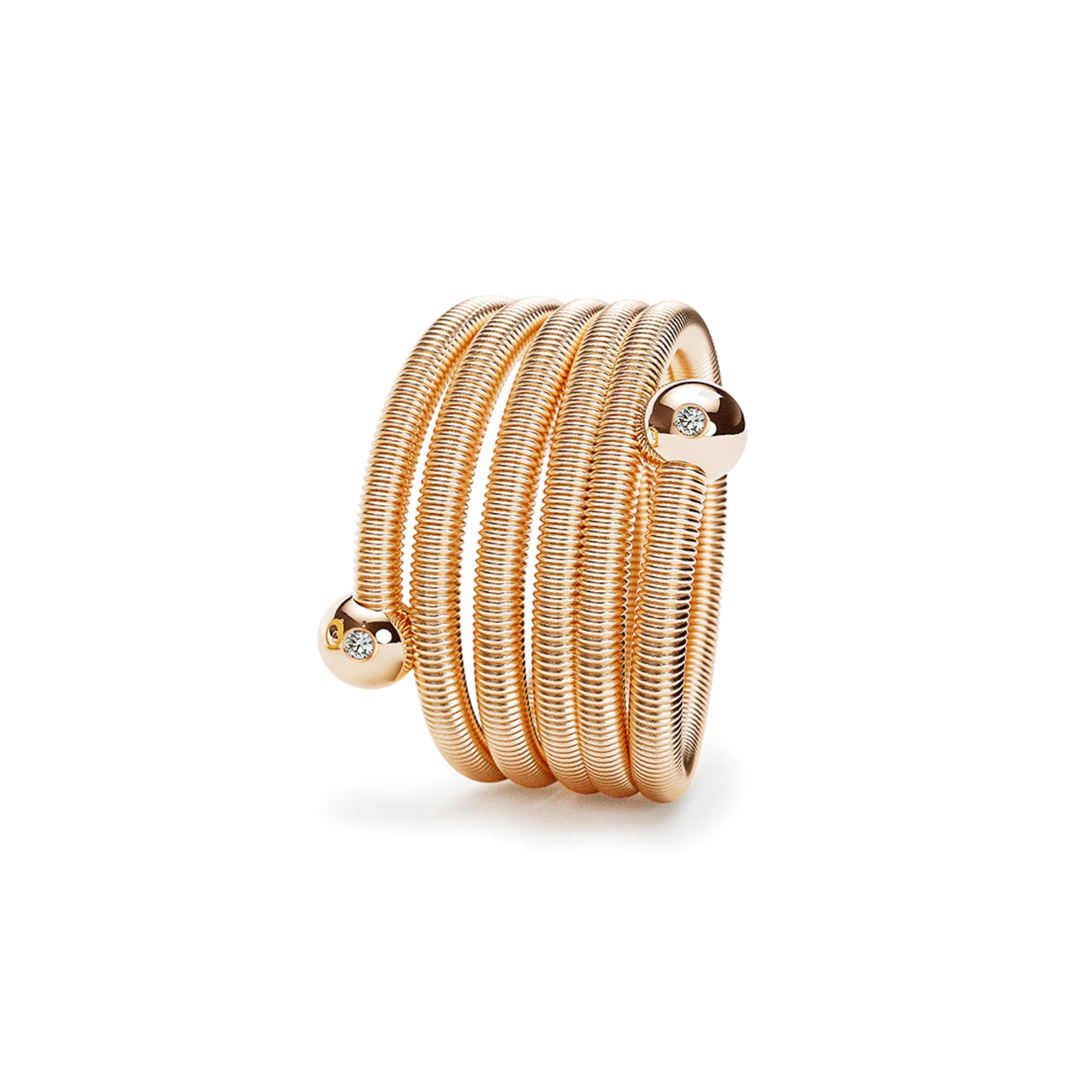Niessing Colette C Embrace Ring 5-fach (N371525-2br-cr) mit Diamant
