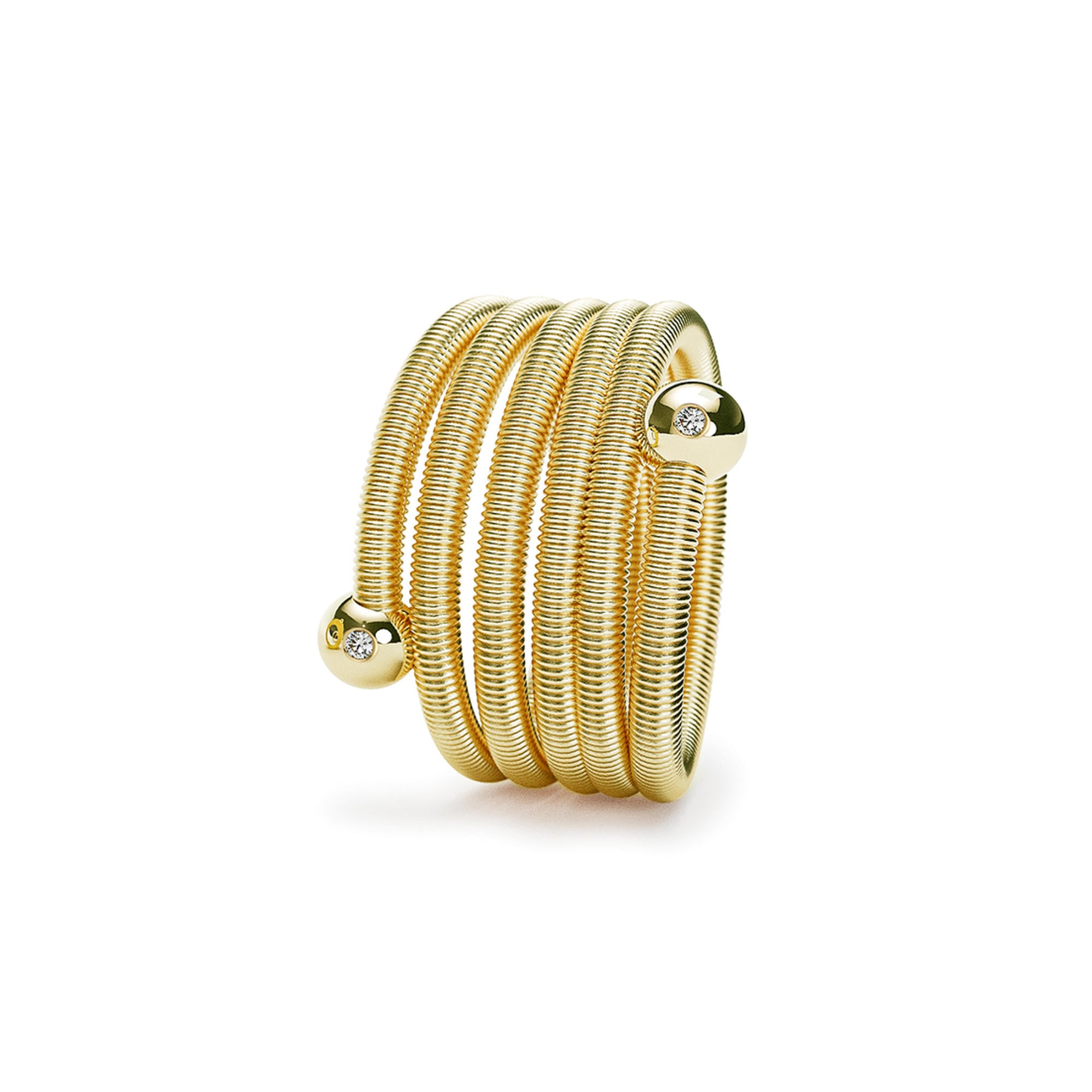 Niessing Colette C Embrace Ring 5-fach (N371525-2br-cy) mit Diamant